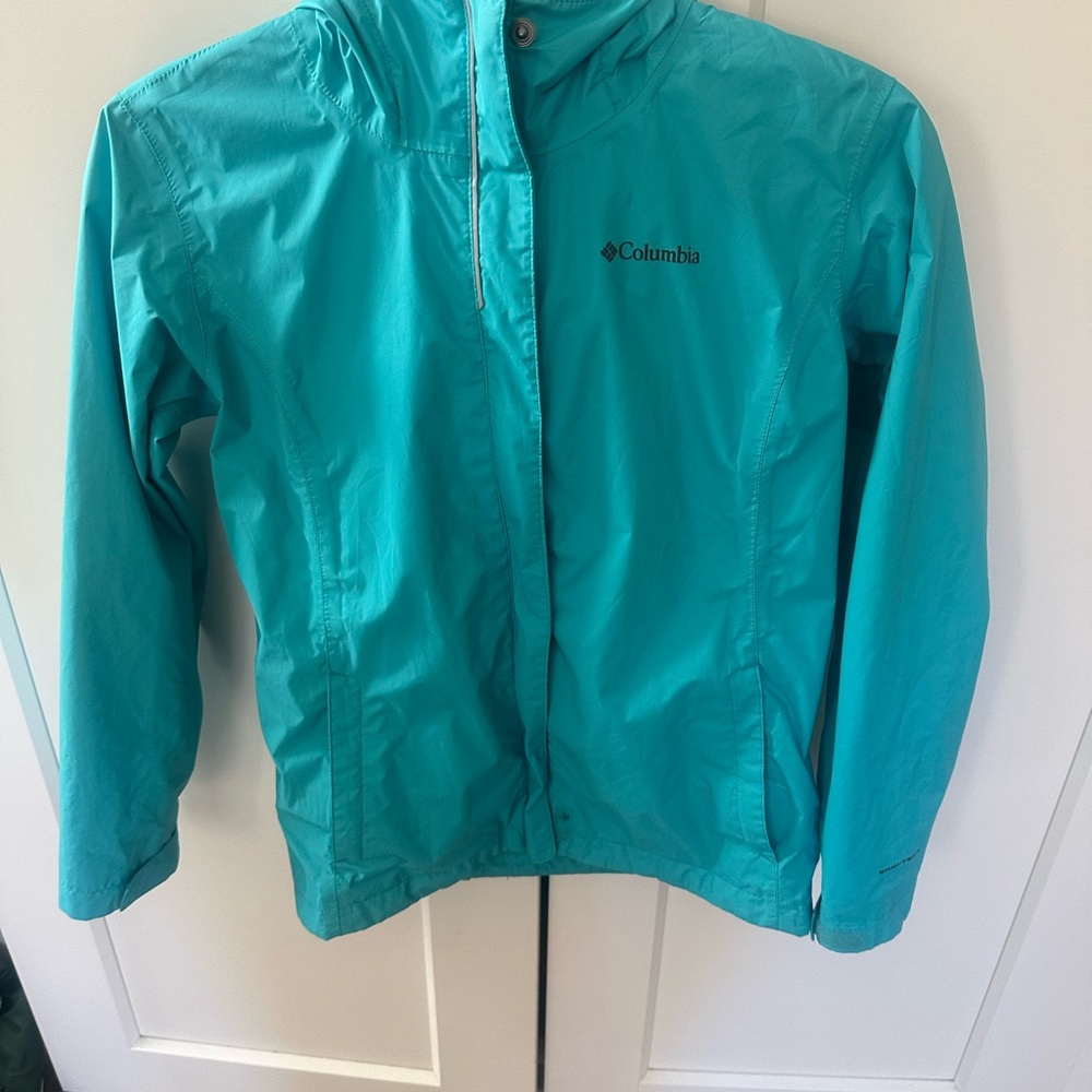 Columbia Kids' Teal Raincoat
